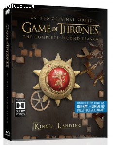 Game of Thrones: Season 2 (Steelbook) [Blu-ray] + Digital HD Cover