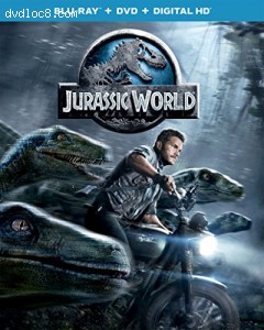 Jurassic World (Steelbook + Blu-ray + DVD + UltraViolet) Cover