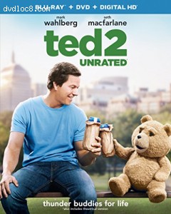 Ted 2 (Blu-Ray + DVD + Digital HD with UltraViolet) Cover