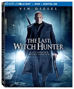 Last Witch Hunter, The (Blu-ray/DVD/Digital HD Copy) (2015) Cover