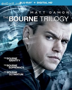 The Bourne Trilogy (Bourne Identity / Bourne Supremacy / Bourne Ultimatum) [Blu-ray] Cover