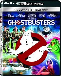 Ghostbusters (4K Ultra HD + Blu-ray + UltraViolet) Cover