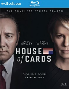 House of Cards: Season 4 (Blu-ray + UltraViolet) [blu-ray] Cover