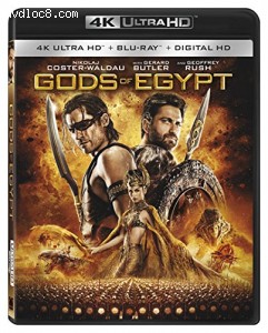 Gods Of Egypt [4K Ultra HD + Blu-Ray + Digital HD] Cover