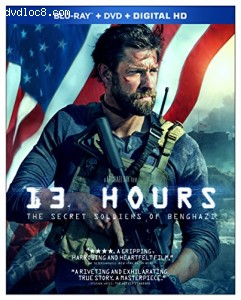 13 Hours: The Secret Soldiers of Benghazi [Blu-ray] Cover