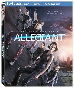 The Divergent Series: Allegiant [Blu-ray + DVD + Digital HD] Cover