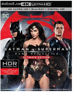 Batman v Superman: Dawn of Justice (4K Ultra HD) Cover
