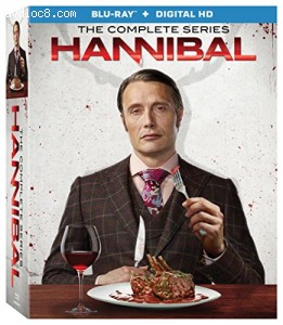 Hannibal: The Complete Series Collection Season 1-3 [Blu-ray + Digital HD] Cover