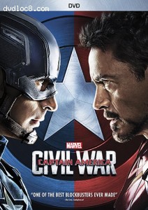 Marvel's Captain America: Civil War (DVD) Cover