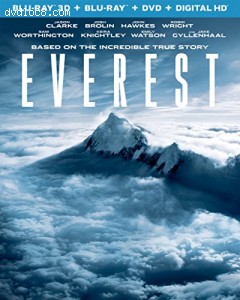 Everest (Blu-ray 3D + Blu-ray + DVD + DIGITAL HD) Cover
