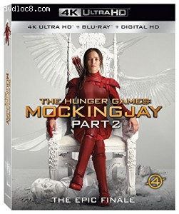 The Hunger Games: Mockingjay Part 2 [4K Ultra HD + Blu-ray + Digital HD] Cover