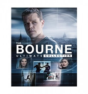 The Bourne Ultimate Collection (Bourne Identity / Bourne Supremacy / Bourne Ultimatum / Bourne Legacy / Jason Bourne) (Blu-ray + Digital HD) Cover