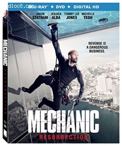 Mechanic Resurrection [Blu-ray + DVD + Digital HD] Cover