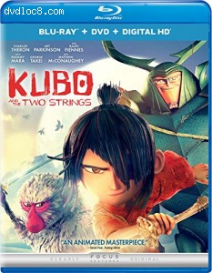 Kubo and the Two Strings [Blu-ray + DVD + Digital HD] Cover