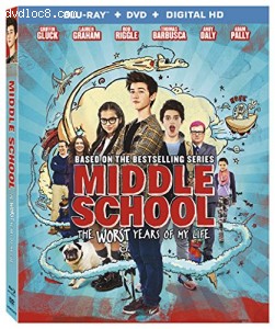 Middle School: The Worst Years Of My Life [Blu-ray + DVD + Digital HD] Cover