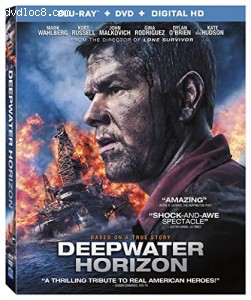 Deepwater Horizon [Blu-ray + DVD + Digital HD] Cover
