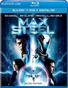 Max Steel [Blu-ray + DVD + Digital HD] Cover