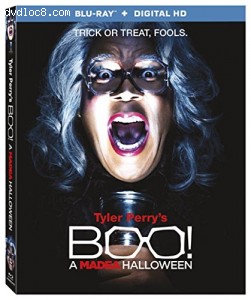 Tyler Perry's Boo! A Madea Halloween [Blu-ray + Digital HD] Cover