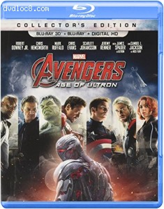 Marvel's Avengers: Age of Ultron (Collector's Edition) (Blu-ray 3D + Blu-ray + Digital HD) Cover
