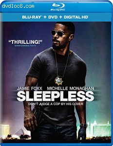 Sleepless [Blu-ray + DVD + Digital HD] Cover