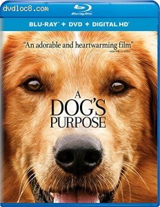 Dog's Purpose, A [Blu-ray + DVD + Digital HD] Cover