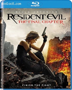 Resident Evil: The Final Chapter [Blu-ray] Cover