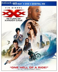 xXx: Return Of Xander Cage [Blu-ray + DVD + Digital HD] Cover