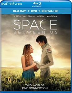 The Space Between Us [Blu-ray + DVD + Digital HD] Cover