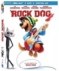 Rock Dog [Blu-ray + DVD + Digital HD] Cover