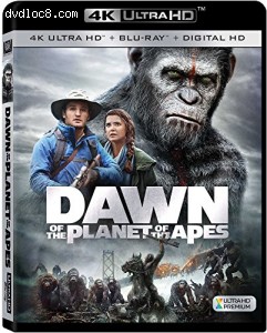 Dawn Of The Planet Of The Apes [Blu-ray] Cover