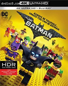Lego Batman Movie, The [4K Ultra HD + Blu-ray] Cover