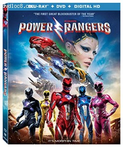 Saban's Power Rangers [Blu-ray + DVD + Digital HD] Cover
