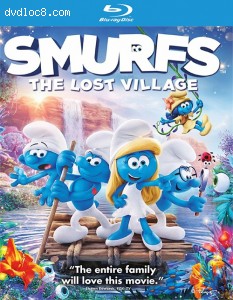 Smurfs: The Lost Village [Blu-ray + Digital] Cover