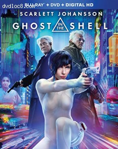 Ghost in the Shell [Blu-ray + DVD + Digital HD] Cover