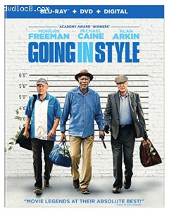 Going in Style [Blu-ray + DVD + Digital] Cover