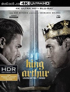 King Arthur: Legend of the Sword [4K Ultra HD + Blu-ray] Cover