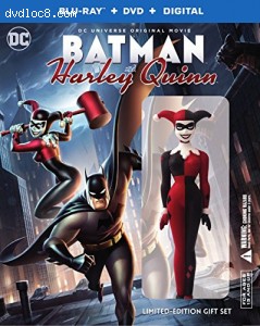 Batman &amp; Harley Quinn Deluxe Edition (Blu-ray + DVD + UltraViolet Combo) Cover