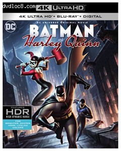 DCU: Batman and Harley Quinn (4K UHD/BD) [Blu-ray] Cover