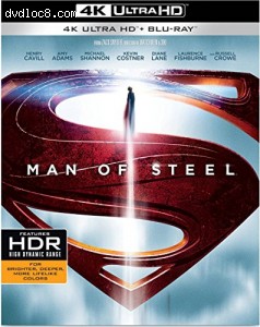 Man of Steel (4K Ultra HD/BD) [Blu-ray] Cover