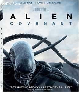 Alien: Covenant [Blu-ray] Cover