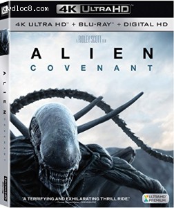 Alien: Covenant [4K Ultra HD + Blu-ray + Digital HD] Cover