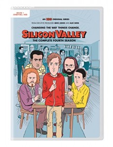 Silicon Valley: The Complete Fourth Season (DVD + Digital HD) Cover
