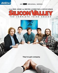 Silicon Valley: The Complete Third Season BD with Digital HD [Blu-ray] Cover