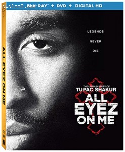 All Eyez On Me [Blu-ray + DVD + Digital HD] Cover