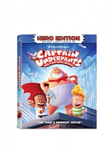 Captain Underpants: First Epic [Blu-ray + DVD + Digital HD] Cover