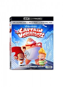 Captain Underpants: First Epic [4K Ultra HD + Blu-ray + Digital HD] Cover