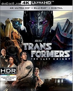 Transformers: The Last Knight [4K Ultra HD + Blu-ray + Digital] Cover
