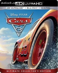 Cars 3 [4K Ultra HD + Blu-ray + UltraViolet] Cover
