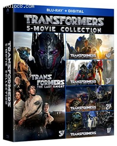 Transformers 5-Movie Collection [Blu-ray + Digital]