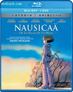 NausicaÃ¤ of the Valley of the Wind (Bluray/DVD Combo) [Blu-ray] Cover